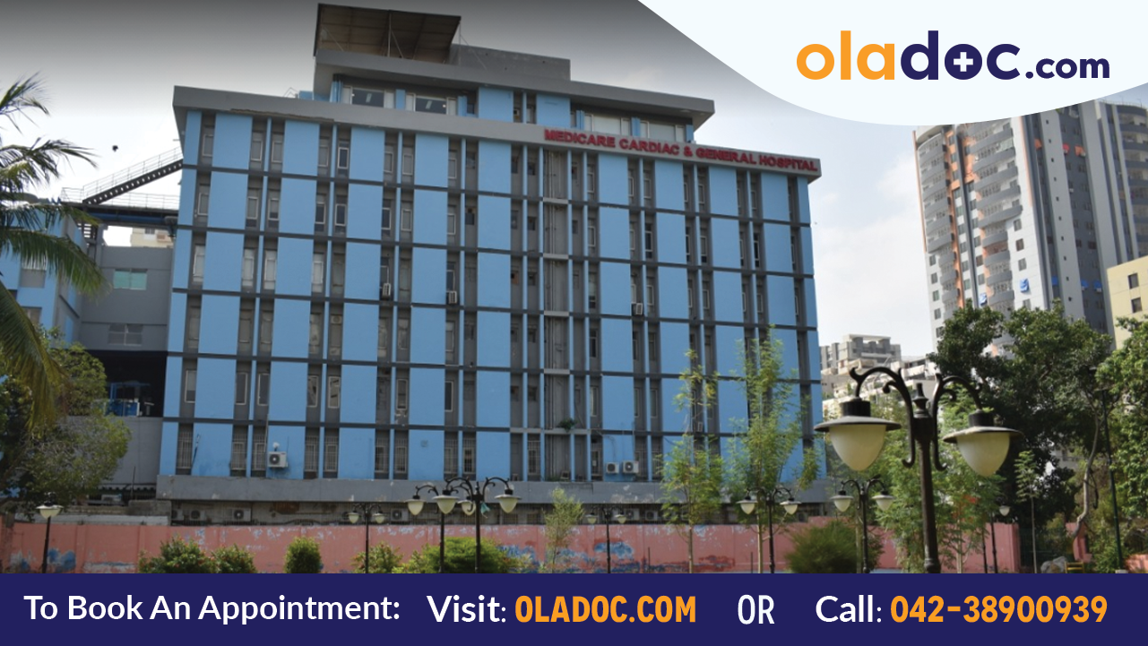 Medicare Cardiac & General Hospital, Karachi Doctors List, Fee